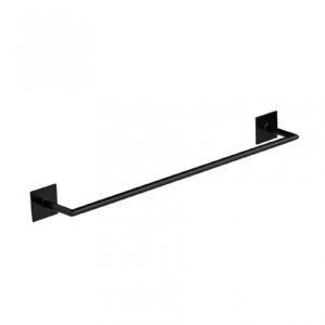 Towel holder NOWO bar matt black AL6 485mm